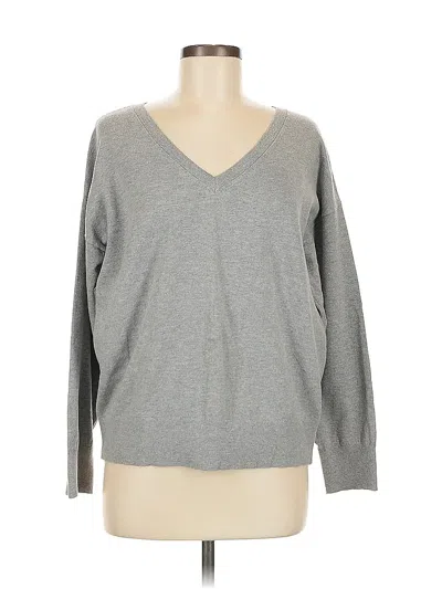 Pre-owned Old Navy Pullover Sweater In Gray