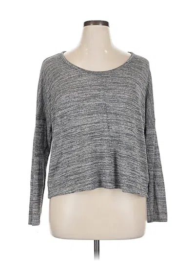 Pre-owned Old Navy Pullover Sweater In Gray