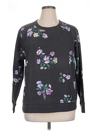 Pre-owned Old Navy Pullover Sweater In Gray