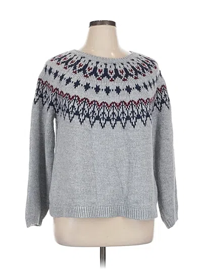 Pre-owned Old Navy Pullover Sweater In Gray