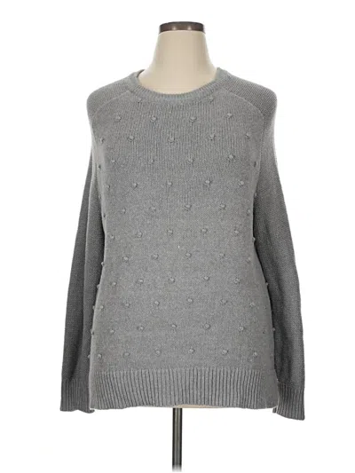 Pre-owned Old Navy Pullover Sweater In Gray