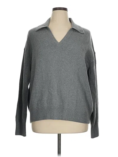 Pre-owned Old Navy Pullover Sweater In Gray