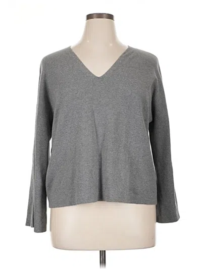 Old Navy Pullover Sweater In Gray
