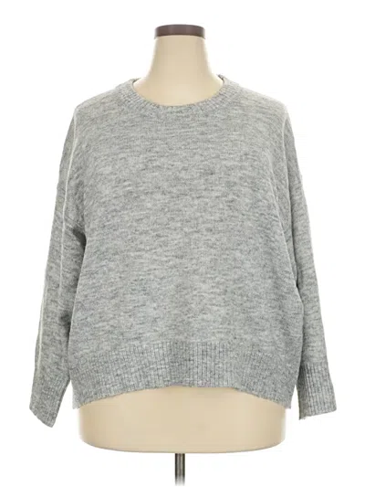Pre-owned Old Navy Pullover Sweater In Gray