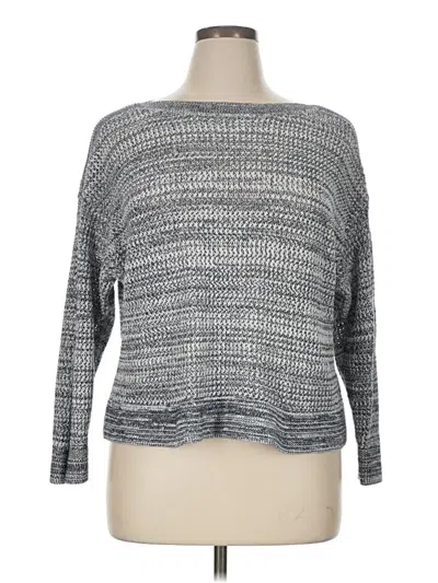 Pre-owned Old Navy Pullover Sweater In Gray