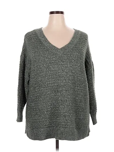 Pre-owned Old Navy Pullover Sweater In Gray