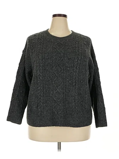 Pre-owned Old Navy Pullover Sweater In Gray