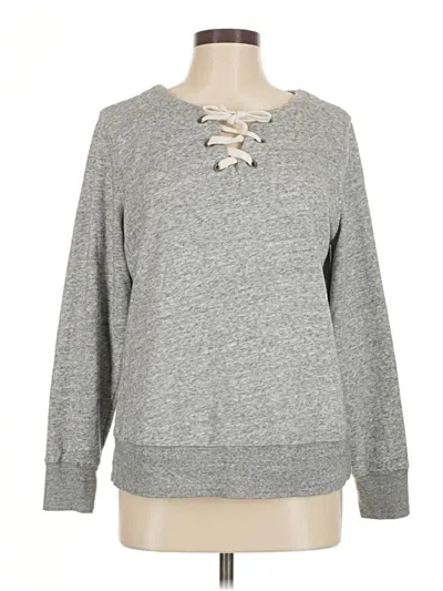 Pre-owned Old Navy Pullover Sweater In Gray