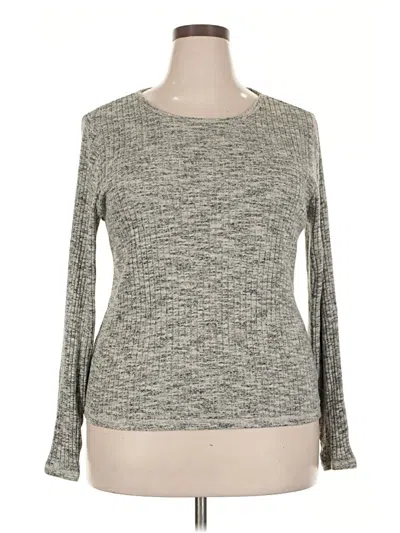 Pre-owned Old Navy Pullover Sweater In Gray