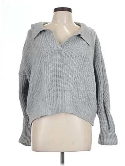 Pre-owned Old Navy Pullover Sweater In Gray