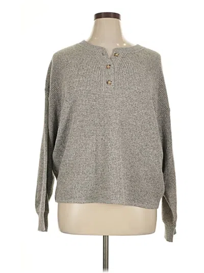 Pre-owned Old Navy Pullover Sweater In Gray