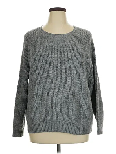 Pre-owned Old Navy Pullover Sweater In Gray