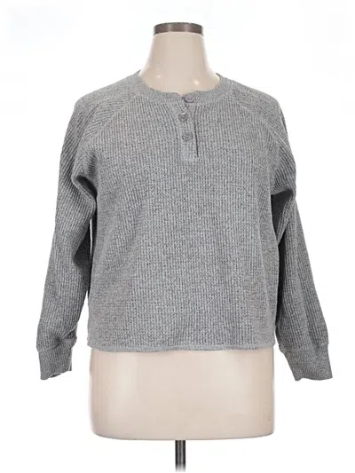 Pre-owned Old Navy Pullover Sweater In Gray