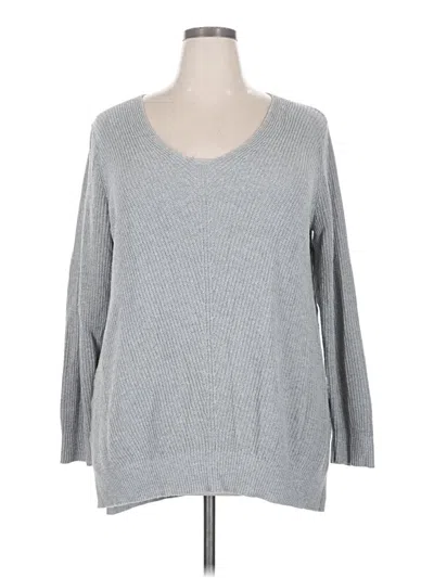 Pre-owned Old Navy Pullover Sweater In Gray