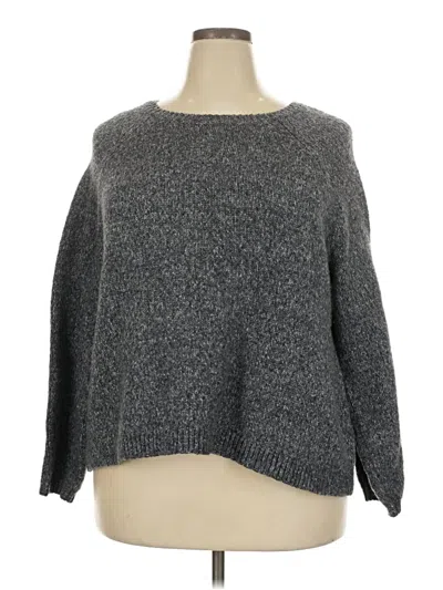 Pre-owned Old Navy Pullover Sweater In Gray