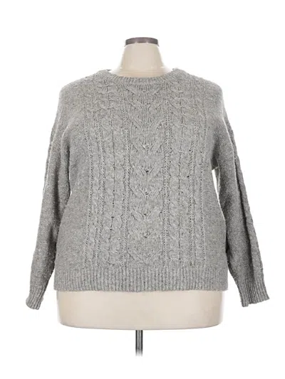 Pre-owned Old Navy Pullover Sweater In Gray