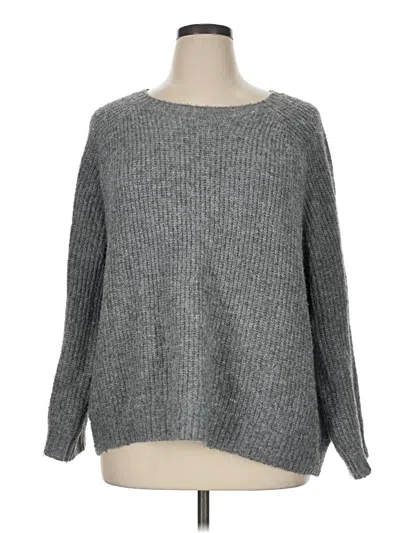 Pre-owned Old Navy Pullover Sweater In Gray
