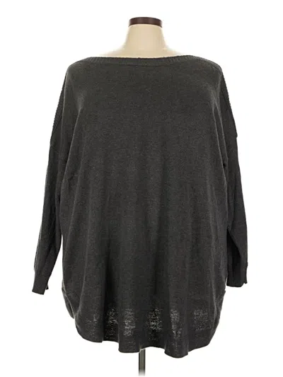 Pre-owned Old Navy Pullover Sweater In Gray