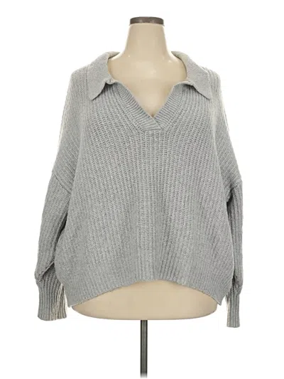Pre-owned Old Navy Pullover Sweater In Gray