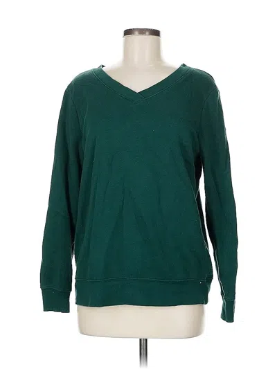 Pre-owned Old Navy Pullover Sweater In Green