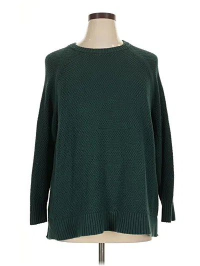 Pre-owned Old Navy Pullover Sweater In Green