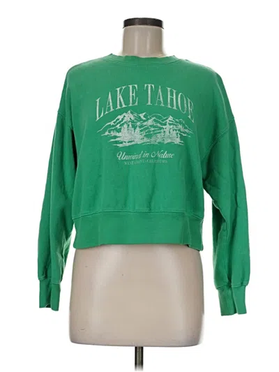 Pre-owned Old Navy Pullover Sweater In Green