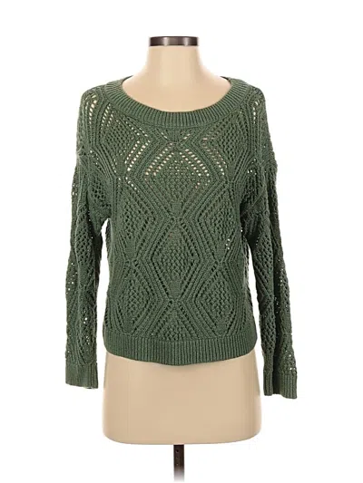 Pre-owned Old Navy Pullover Sweater In Green