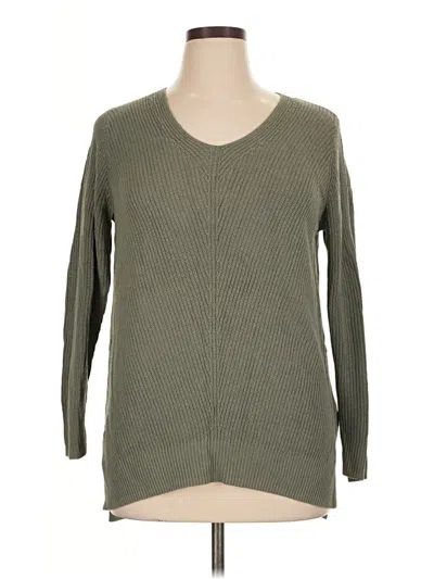 Pre-owned Old Navy Pullover Sweater In Green