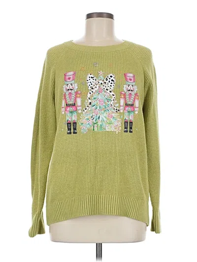 Pre-owned Old Navy Pullover Sweater In Green