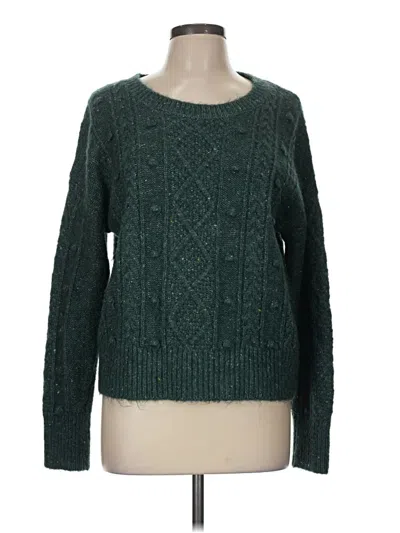 Pre-owned Old Navy Pullover Sweater In Green