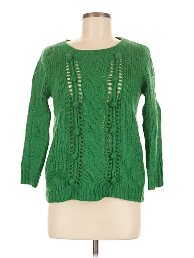 Pre-owned Old Navy Pullover Sweater In Green