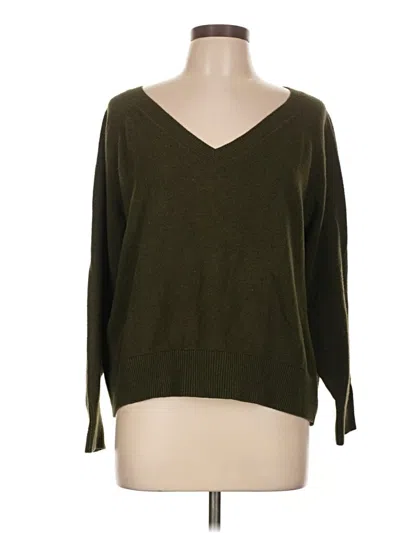 Pre-owned Old Navy Pullover Sweater In Green
