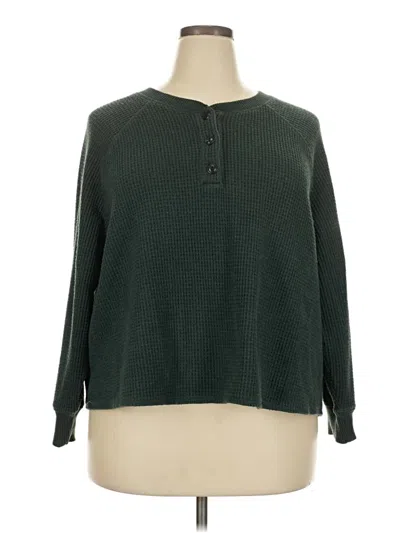 Pre-owned Old Navy Pullover Sweater In Green