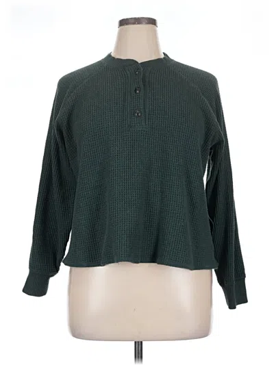 Pre-owned Old Navy Pullover Sweater In Green