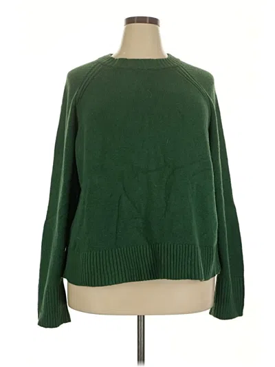Pre-owned Old Navy Pullover Sweater In Green