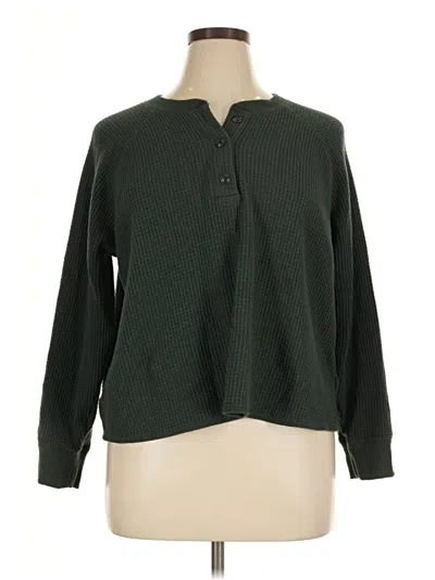 Pre-owned Old Navy Pullover Sweater In Green