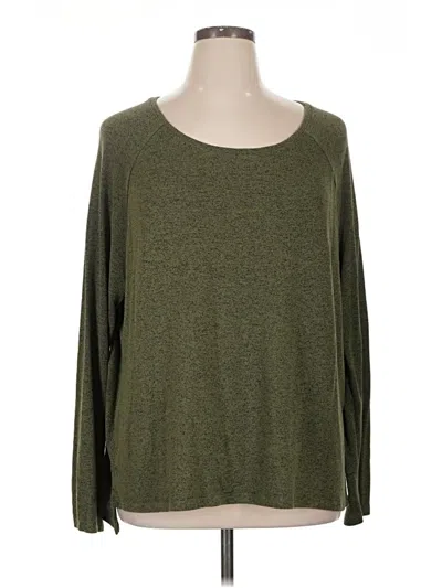 Pre-owned Old Navy Pullover Sweater In Green
