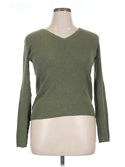 Pre-owned Old Navy Pullover Sweater In Green