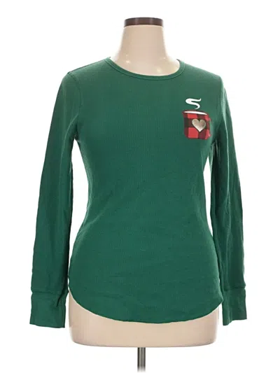 Pre-owned Old Navy Pullover Sweater In Green