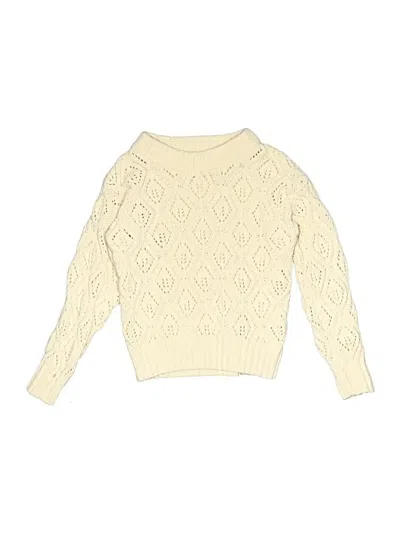 Pre-owned Old Navy Kids' Pullover Sweater In Ivory