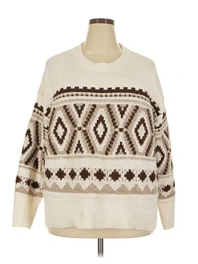 Pre-owned Old Navy Pullover Sweater In Ivory