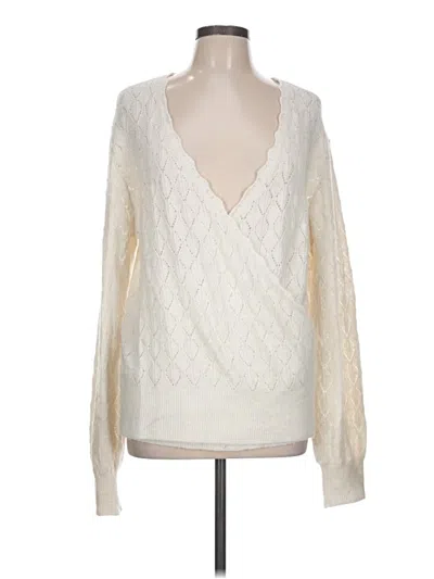 Pre-owned Old Navy Pullover Sweater In Ivory