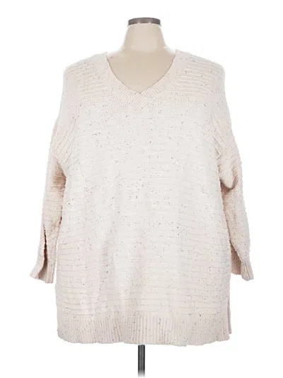 Pre-owned Old Navy Pullover Sweater In Ivory
