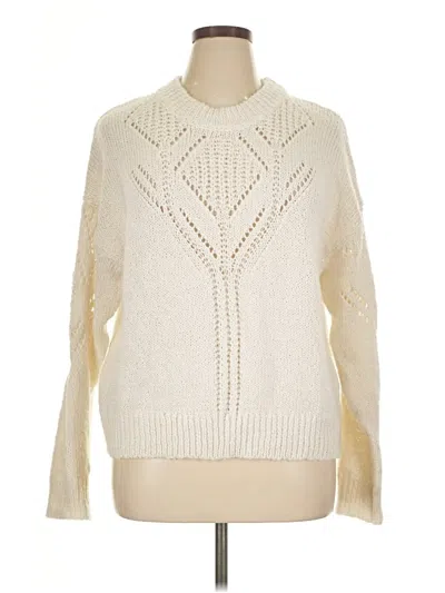 Pre-owned Old Navy Pullover Sweater In Ivory