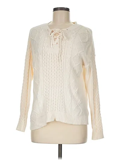 Pre-owned Old Navy Pullover Sweater In Ivory