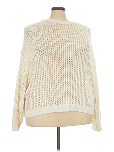 Pre-owned Old Navy Pullover Sweater In Ivory