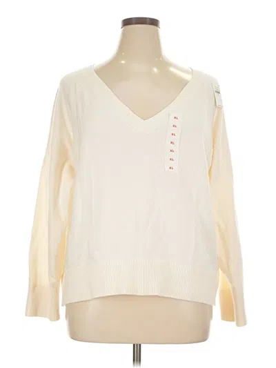 Old Navy Pullover Sweater In Ivory