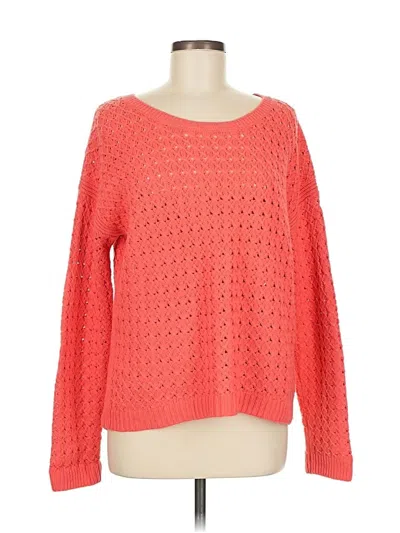 Pre-owned Old Navy Pullover Sweater In Orange