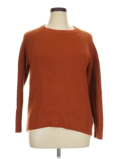 Pre-owned Old Navy Pullover Sweater In Orange