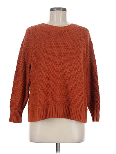 Pre-owned Old Navy Pullover Sweater In Orange